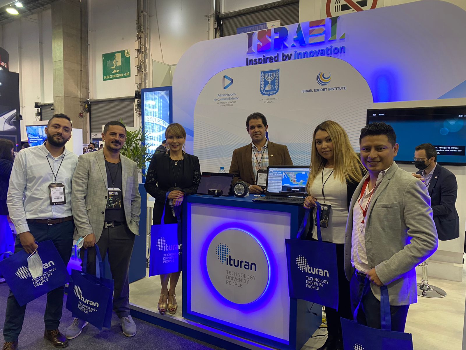 Ituran en Expo Seguridad México
